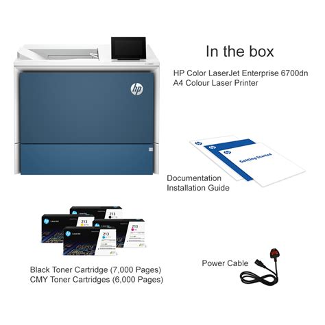 Hp Color Laserjet Enterprise 6700dn A4 Colour Laser Printer 6qn33a