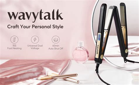 Wavytalk Hair Straighteners Professional Straighteners With Adjustable