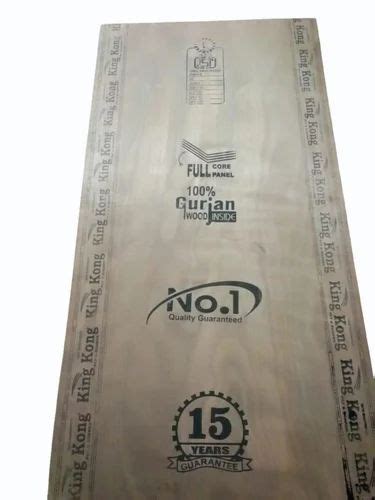 King Kong Gurjan Plywood Board For Furniture 1 125 Inch At Rs 48 Sq