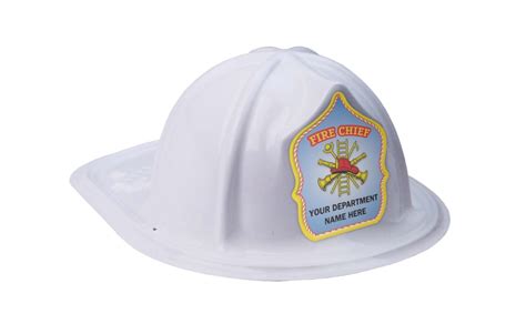 Custom Fire Chief Fire Hats | Fire Safety For Life