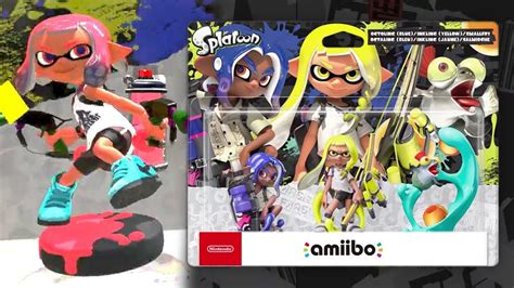 Splatoon 3 Amiibo Support Features New Splatoon 3 Amiibos Youtube