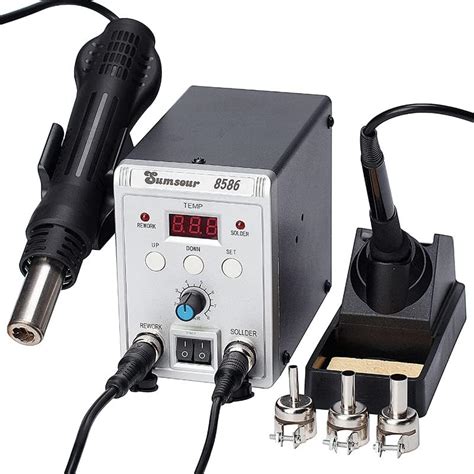 W In Smd Rework Soldering Station Led Digital Display Hot