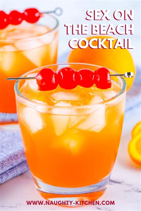 Sex On The Beach Cocktail EATernally Yours