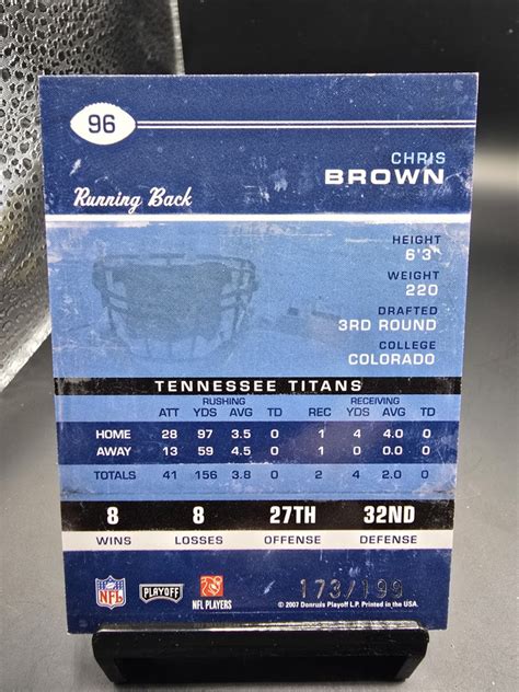 Contenders Playoff Ticket Football Chris Brown