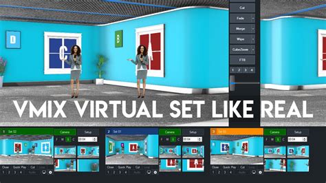 How To Add Virtual Studio In Vmix How To Use Virtual Set On Vmix In