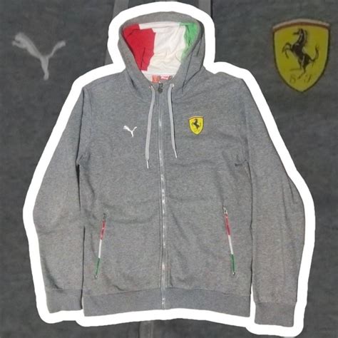 Puma Puma x Ferrari Zipper Hoodie Italy | Grailed