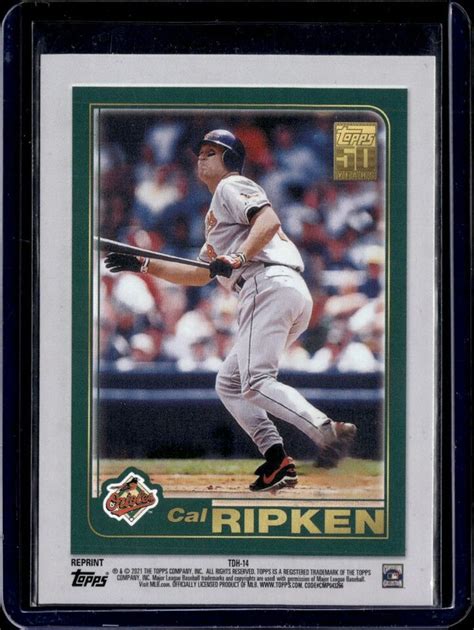 Topps Tdh Cal Ripken Jr Topps Double Headers Traded