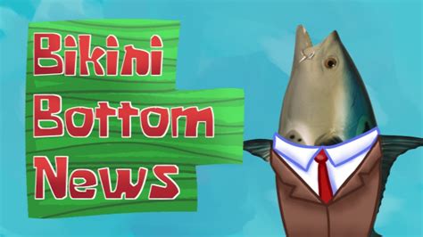 Bikini Bottom News Announcement