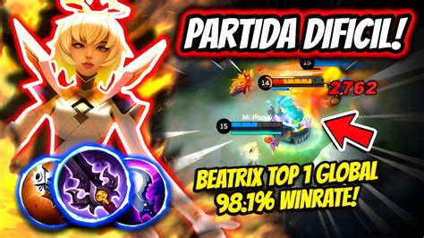 ¡solo Un Top Global Hace Esto Beatrix Top 1 Global 98 1 Winrate