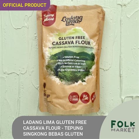 Jual LADANG LIMA Gluten Free Cassava All Purpose Flour 500gr 1KG