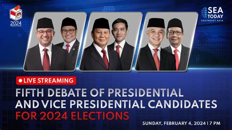 Fifth Debate Of Presidential And Vice Presidential Candidates For