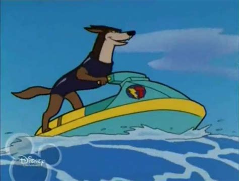 Image Thunderbolt On A Jetski Disney Wiki Fandom Powered By Wikia