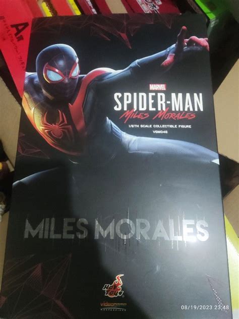 Hot Toys Spider Man Miles Morales Vgm Hobbies Toys Toys Games On Carousell
