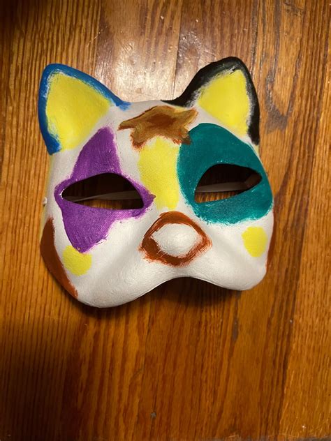 Clown Therianquadrobist Mask Etsy