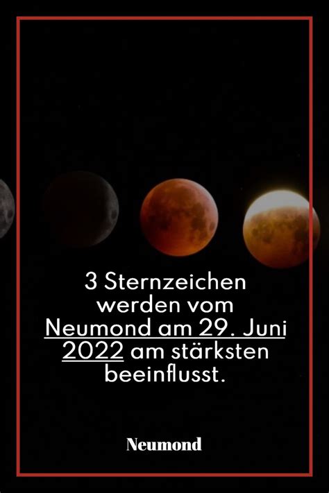 Der Neumond Am Juni Findet Im Krebs Statt Und Ist Mit Unseren