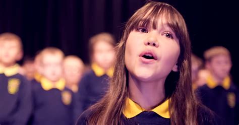 Irish Schoolgirl Kaylee Rodgers Singing Hallelujah Madly Odd