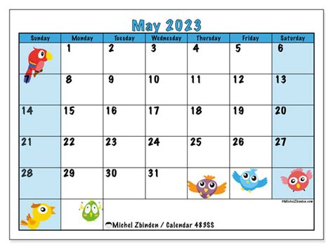 Calendar For May 2024