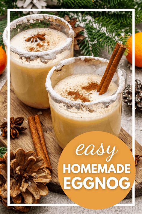 Homemade Holiday Eggnog Cool Bean Cooking