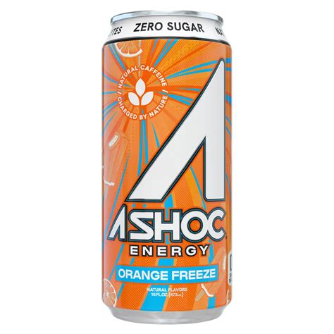 Adrenaline Shoc Zero Sugar Energy Drink - Orange Freeze - Shop Diet ...