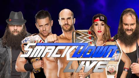 Wwe 2k17 Universe Mode Highlights Smackdown 16 Youtube