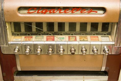 Vintage Art Deco National Cigarette Vending Machine Ebth