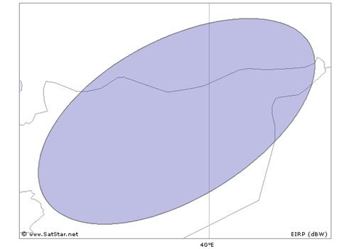 SatStar Net User Spot 184 Beam