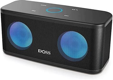 Doss Enceinte Bluetooth Portable Lumineuse Haute Parleur Sans Fil