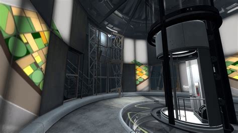 Portal 2 Ambience Test Chamber 1122 Elevator Room Youtube