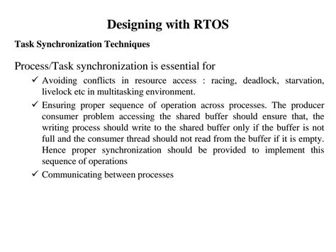 SOLUTION 5 Chapter 10 Rtos Task Synchronization Techniques 1 Studypool