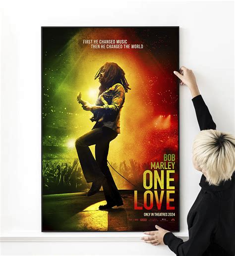 Bob Marley One Love 2024 Poster, Bob Marley Poster sold by Forbidding ...