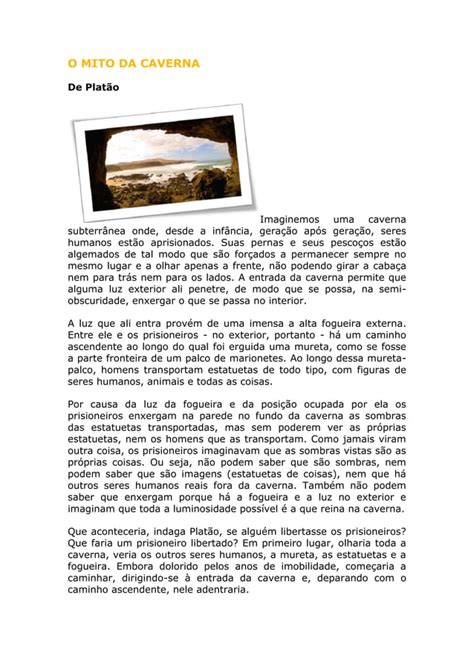 O Mito Da Caverna Pdf