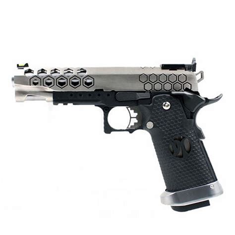 PISTOLA HI CAPA ARMORER WORKS HX2501 PLATA GBB