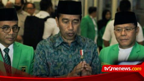 Heboh Soal Jokowi Ngabsen Bakal Capres Cawapres Di Harlah Ke Ppp