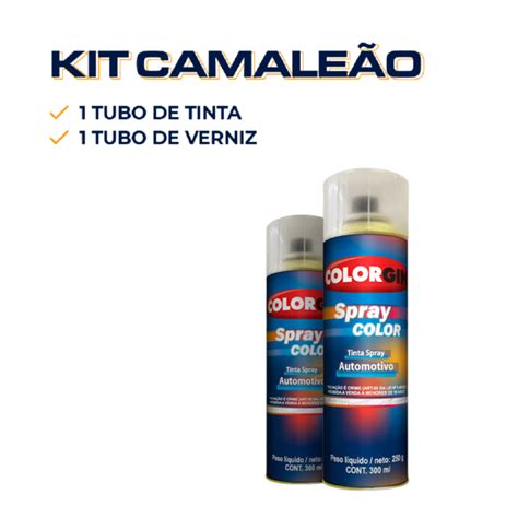 Kit Spray Camale O Comprar Em Tintas Gon Alves