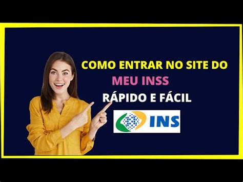 Como Acessar O Site Do Meu Inss