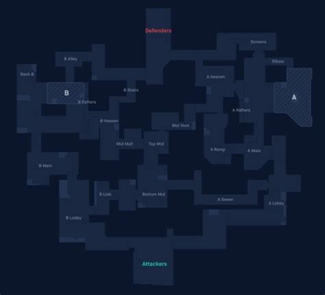 Valorant Split Gu A Del Mapa Posiciones Ubicaciones Y Callouts