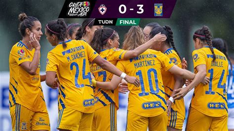 Cruz Azul Femenil 0 3 Tigres Femenil Resultado Videos Goles Y