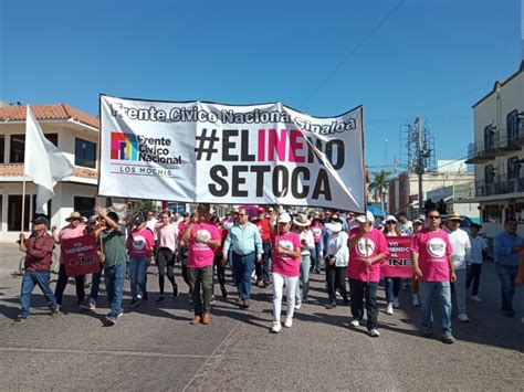 Frente Cívico Nacional Sinaloa Se Une A Marcha