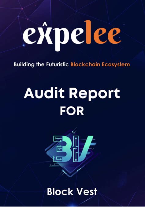 Blocvault On Twitter Do You Like Audits So Do We Heres The Full