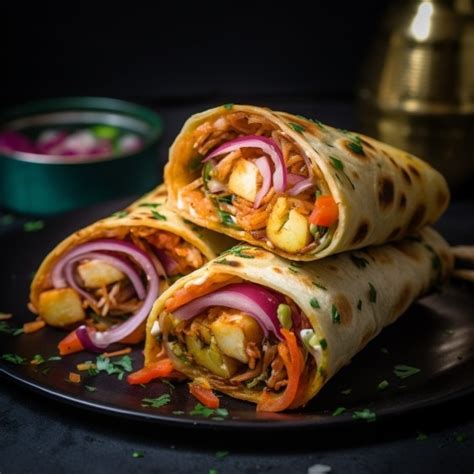 Spice Up Your Day With Paneer Kathi Roll A Kolkata Classic