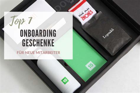 Top 7 Onboarding Geschenke für neue Mitarbeiter