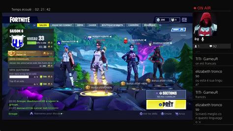 Live Sur Fortnite Venez Nombreux Je Compte Sur Vous Les Poto On Vise