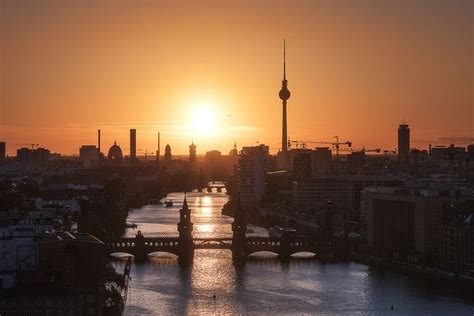 Berlin - Skyline Sunset 2017 | Berlin germany, Berlin, Skyline