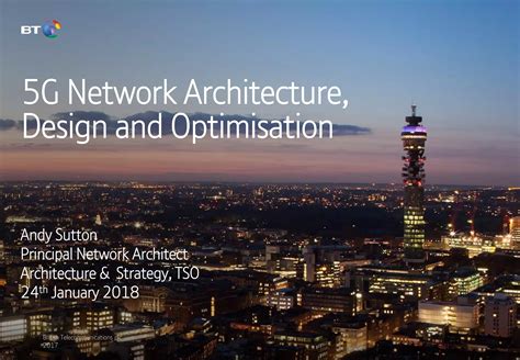 5G Network Architecture, Design and Optimisation | PPT