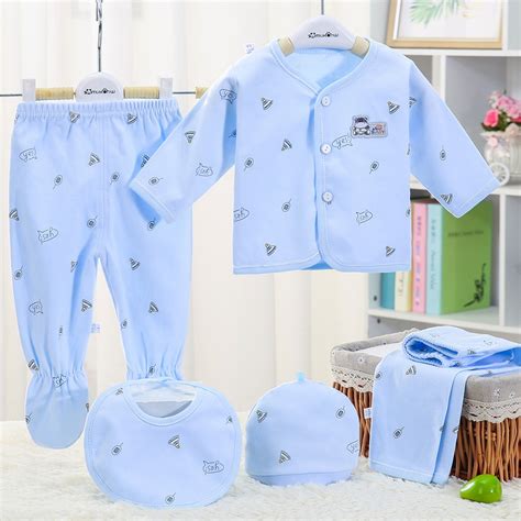 Jual COD Baju Bayi Set Pakaian Bayi Pola Cetak Lucu Laki Laki Dan