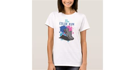 Colorful Color Run T-Shirt | Zazzle.com