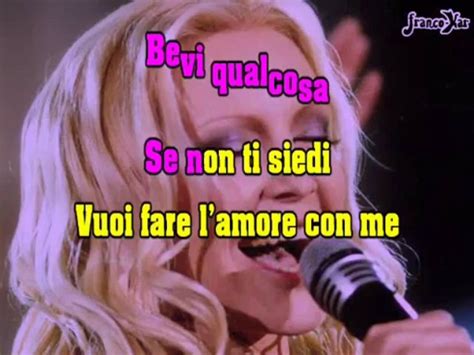 Patty Pravo E Dimmi Che Non Vuoi Morire Karaoke Video Dailymotion