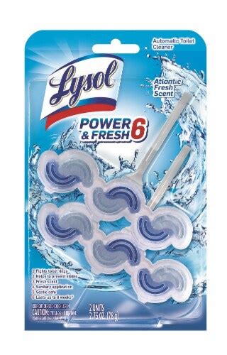 Lysol Power And Fresh Automatic Toilet Bowl Cleaner Atlantic Fresh 2