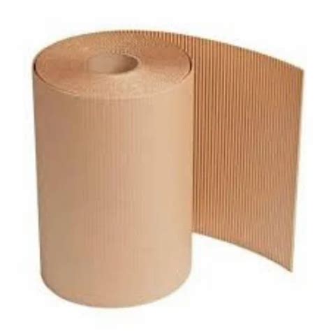 Plain Brown Ply Corrugated Packaging Roll Gsm Gsm At Rs