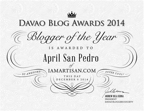 Davao Blog Awards Iamartisan April San Pedro Flickr